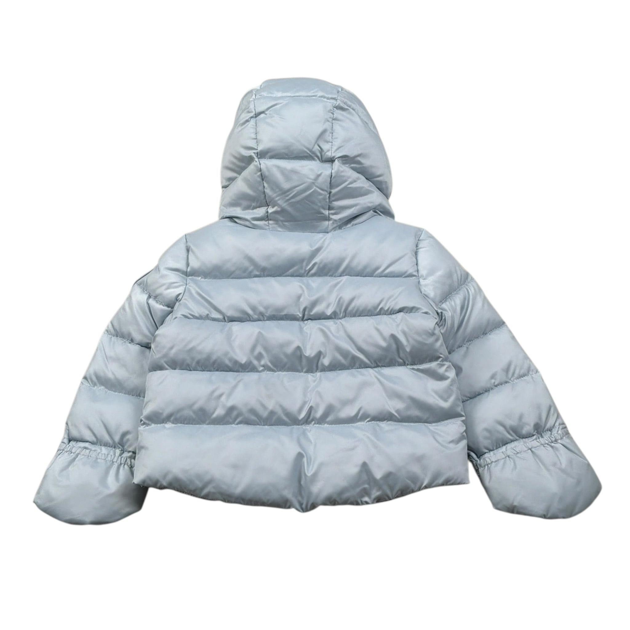 Blauer Giubbino tinta unita con Cappuccio E Zip Azzurro per Neonato 25WBBXC02452X AZZURRO BLAUER 