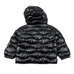 Blauer Giubbino tinta unita con Cappuccio Nero per Neonato 25WBBXC02456X NERO BLAUER 