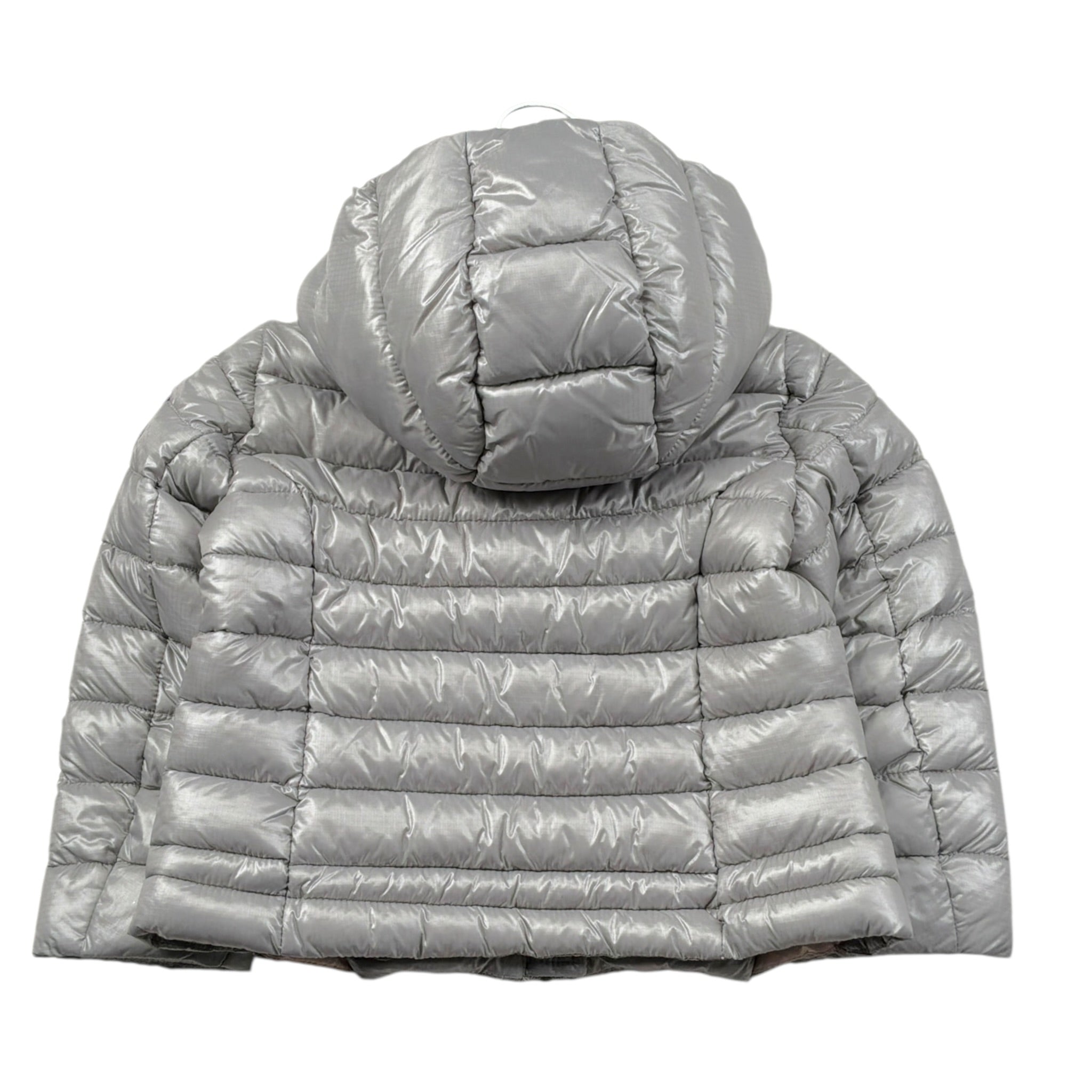 Blauer Giubbino tinta unita con Zip E Cappuccio Grigio per Bambina 25WBLGC02391 GRIGIO BLAUER 