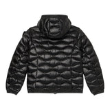 Blauer Giubbino tinta unita con Cappuccio Nero per Neonata 25WBLGC03385N NERO BLAUER 