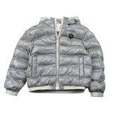 Blauer Giubbino Reversibile con Zip E Cappuccio Grigio per Bambino 25WBLKC06433 GRIGIO BLAUER 