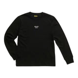 Blauer Shirt tinta unita con Stampa Nero per Neonato 25WBLKH02477 NERO BLAUER 