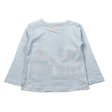 Boboli Shirt Girocollo tinta unita con Stampa Azzurro per Neonato 117009 AZZURRO BOBOLI 