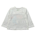 Boboli Shirt Girocollo tinta unita con Stampa Bianco per Neonato 137001 BIANCO BOBOLI 