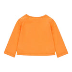 Boboli Shirt Girocollo tinta unita con Stampa Arancione per Neonato 138002 ARANCIONE BOBOLI 