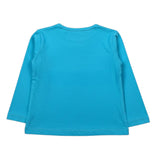 Boboli Shirt Girocollo tinta unita con Stampa Azzurro per Neonato 143222 AZZURRO BOBOLI 