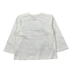 Boboli Shirt Girocollo tinta unita con Stampa Bianco per Neonato 156002 BIANCO BOBOLI 