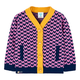 Boboli Cardigan Fantasia Lilla per Neonata 247036 LILLA BOBOLI 