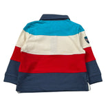 Boboli Polo Manica Lunga Multicolor Multicolor per Neonato 324021 MULTICOLOR BOBOLI 