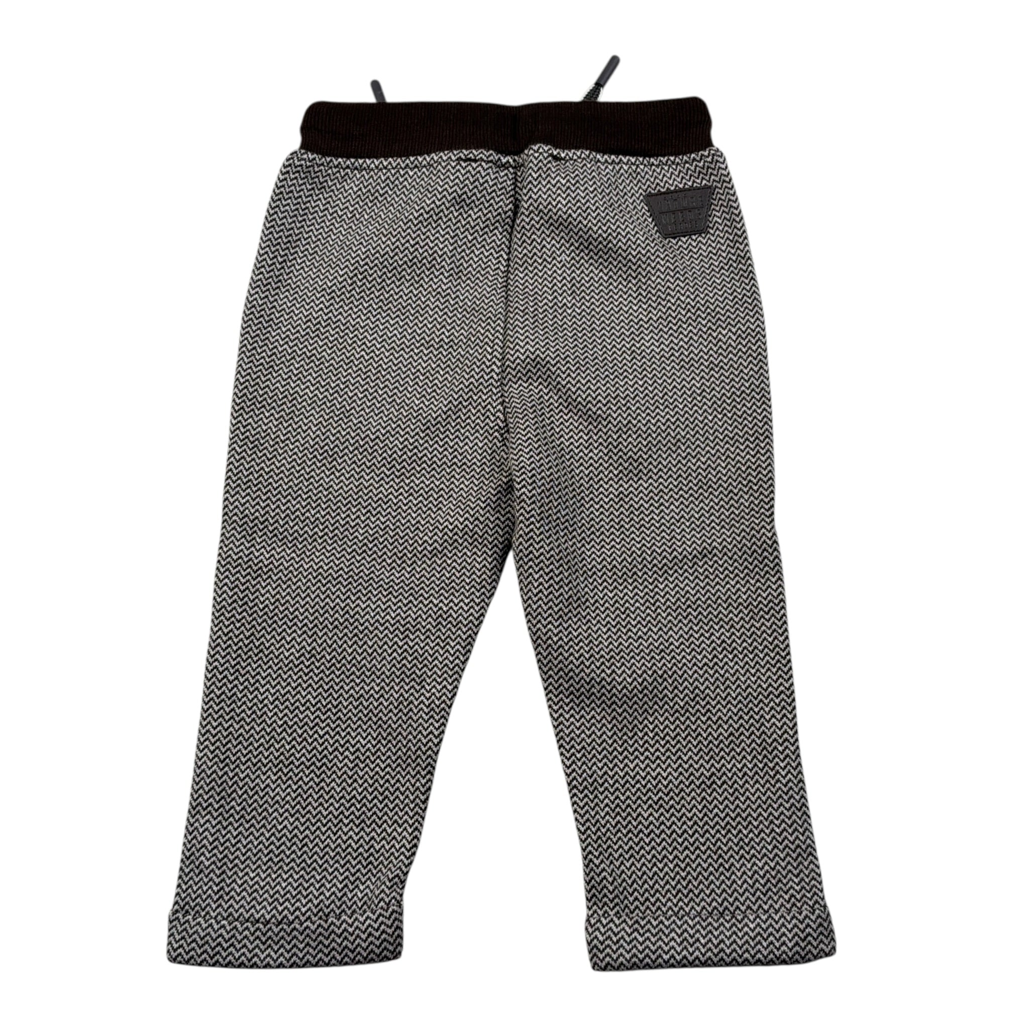 Boboli Pantalone Tuta Bicolore Marrone per Neonato 339094 MARRONE BOBOLI 