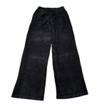 Boboli Pantalone tinta unita Modello Palazzo Nero per Bambina 415190 NERO BOBOLI 