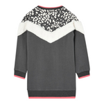 Boboli Abito Felpa tinta unita Grigio per Bambina 417024 GRIGIO BOBOLI 