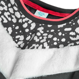 Boboli Abito Felpa tinta unita Grigio per Bambina 417024 GRIGIO BOBOLI 