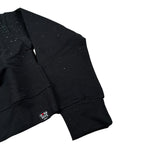 Boboli Felpa Chiusa Girocollo tinta unita Nero per Bambina 433178 NERO BOBOLI 