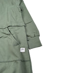 Boboli Abito Felpa con Cappuccio tinta unita Verde per Bambina 437059 VERDE BOBOLI 