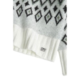 Boboli Maglia Mezzocollo tinta unita Panna per Bambina 437161 PANNA BOBOLI 