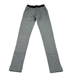 Boboli Pantalone tinta unita Microfantasia Nero per Bambino 443113 NERO BOBOLI 