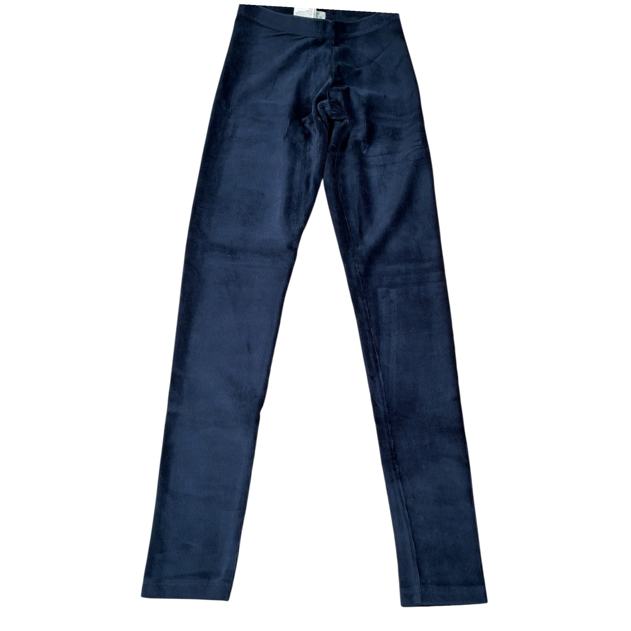 Boboli Leggins tinta unita In Camoscio Blu per Bambina 493062 BLU BOBOLI 