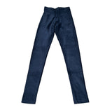 Boboli Leggins tinta unita In Camoscio Blu per Bambina 493062 BLU BOBOLI 