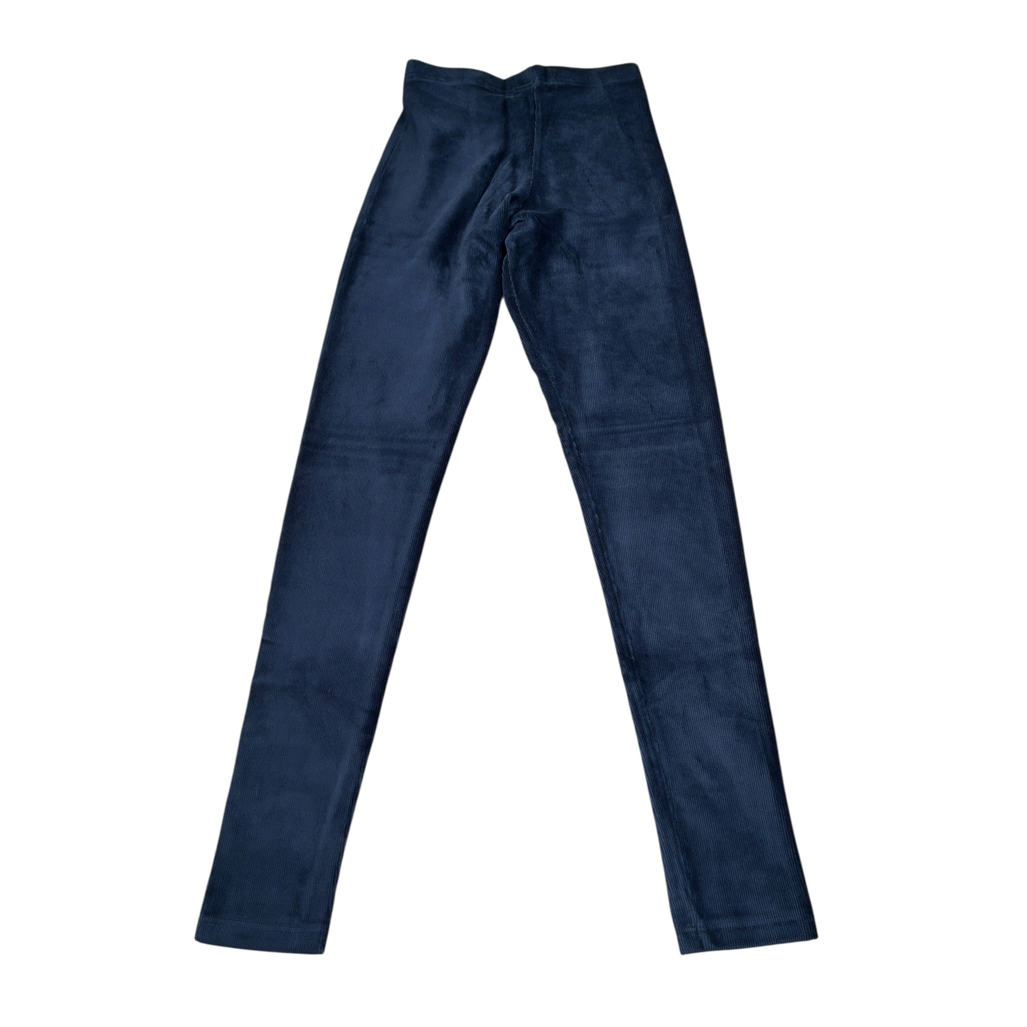 Boboli Leggins tinta unita In Camoscio Blu per Bambina 493062 BLU BOBOLI 