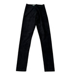 Boboli Leggins tinta unita In Camoscio Nero per Bambina 493062 NERO BOBOLI 