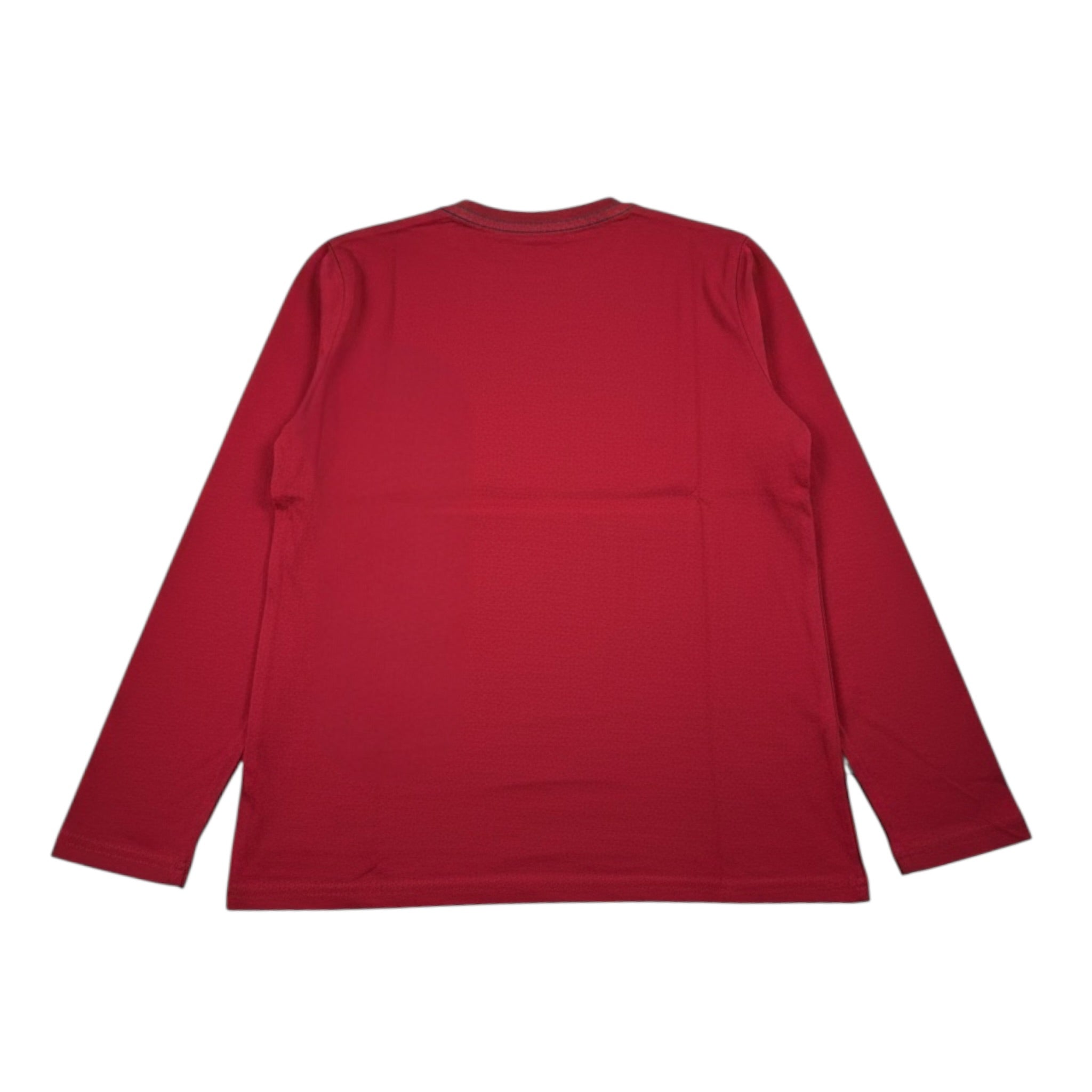 Boboli Shirt Girocollo tinta unita con Stampa Rosso per Bambino 503244 ROSSO BOBOLI 