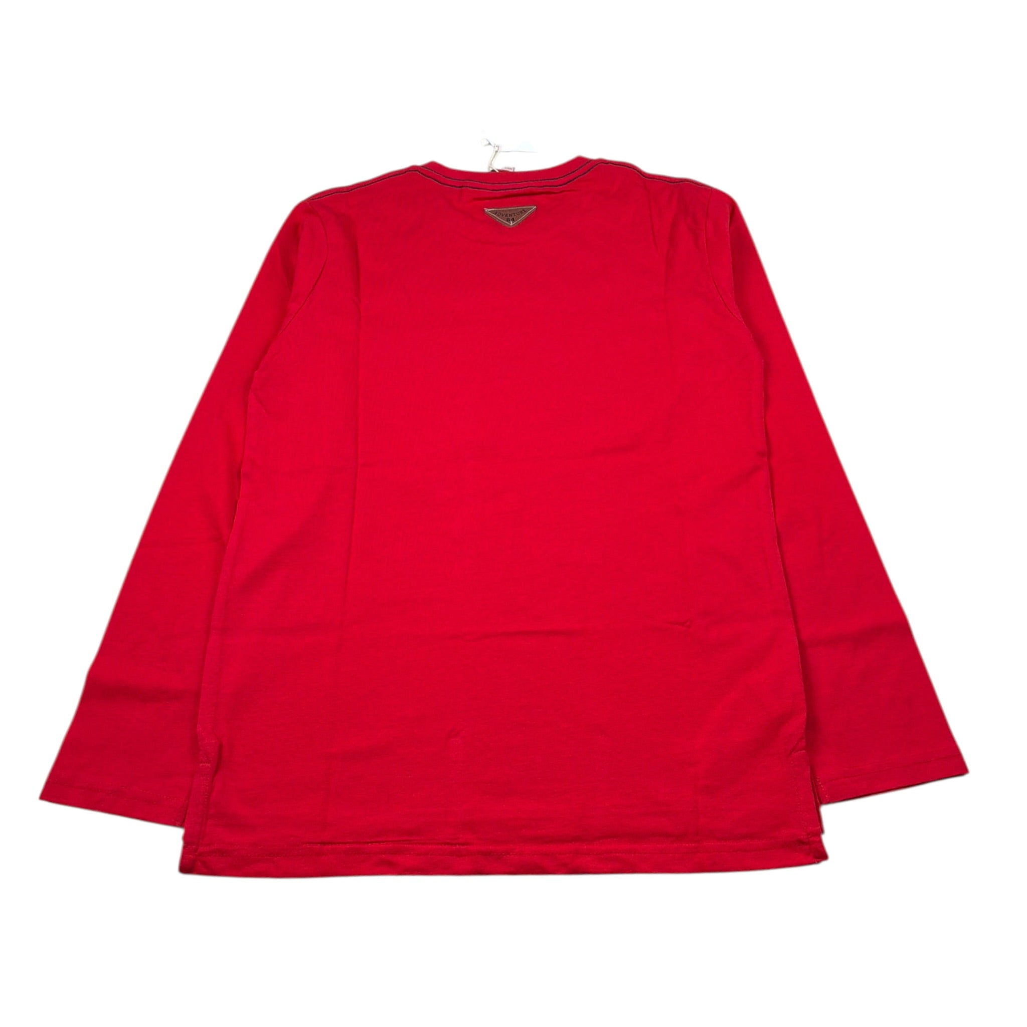 Boboli Shirt Girocollo tinta unita Rosso per Bambino 508025 ROSSO BOBOLI 