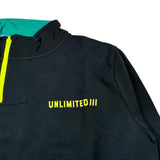 Boboli Felpa Chiusa con Mezza Zip tinta unita Nero per Bambino 513087 NERO BOBOLI 