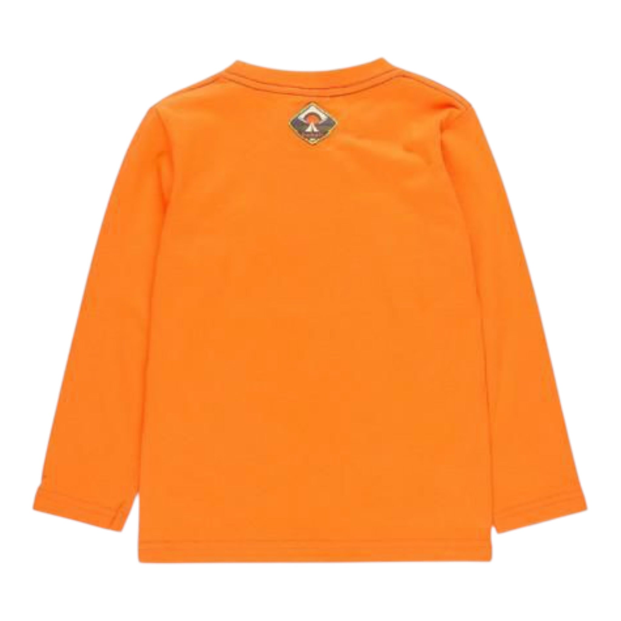 Boboli Shirt Girocollo tinta unita con Stampa Arancione per Bambino 523022 ARANCIONE BOBOLI 