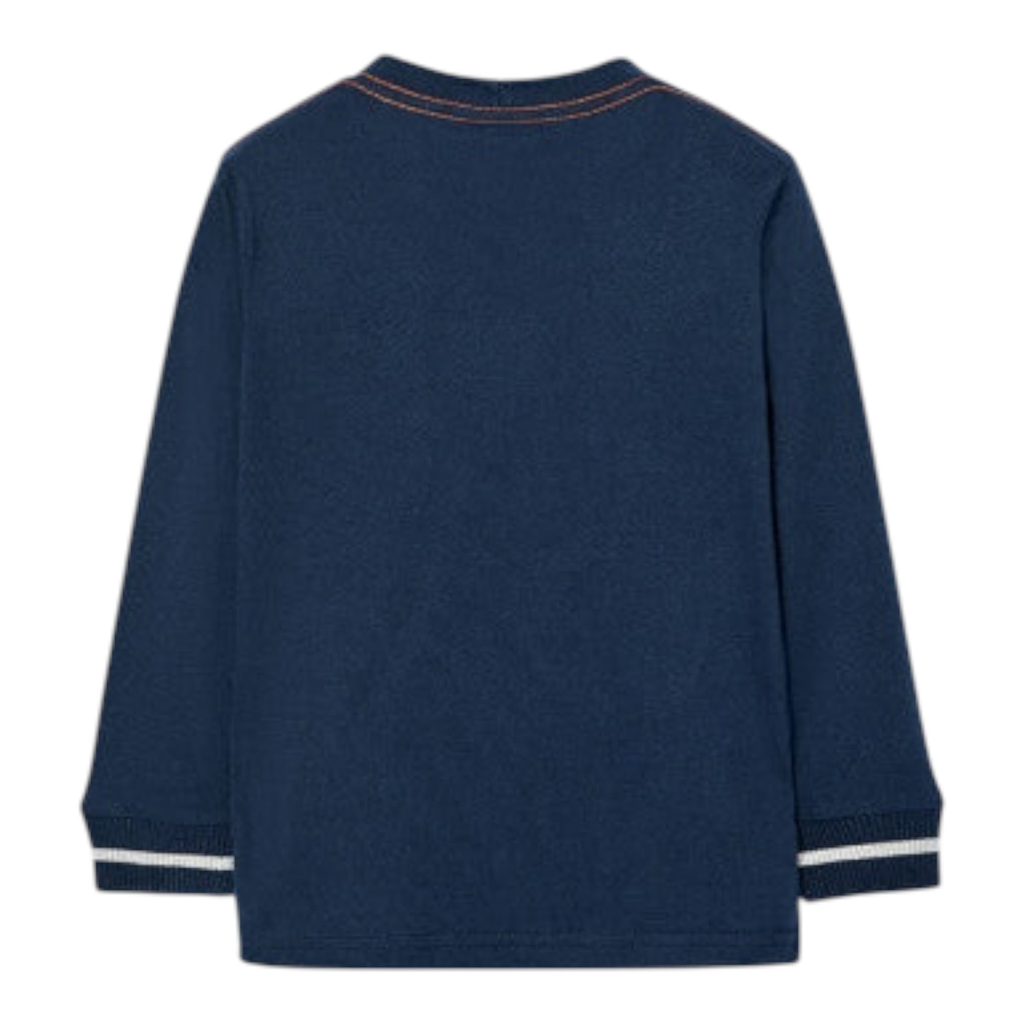 Boboli Shirt Girocollo tinta unita Blu per Bambino 527048 BLU BOBOLI 