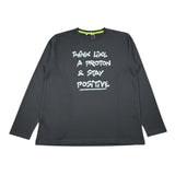 Boboli Shirt Girocollo tinta unita con Stampa Grigio per Bambino 598068 GRIGIO BOBOLI 