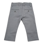 Boboli Pantalone tinta unita con Giorvita Regolabile Grigio per Neonato 711065 GRIGIO BOBOLI 