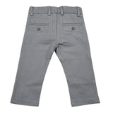 Boboli Pantalone tinta unita con Giorvita Regolabile Grigio per Neonato 711065 GRIGIO BOBOLI 