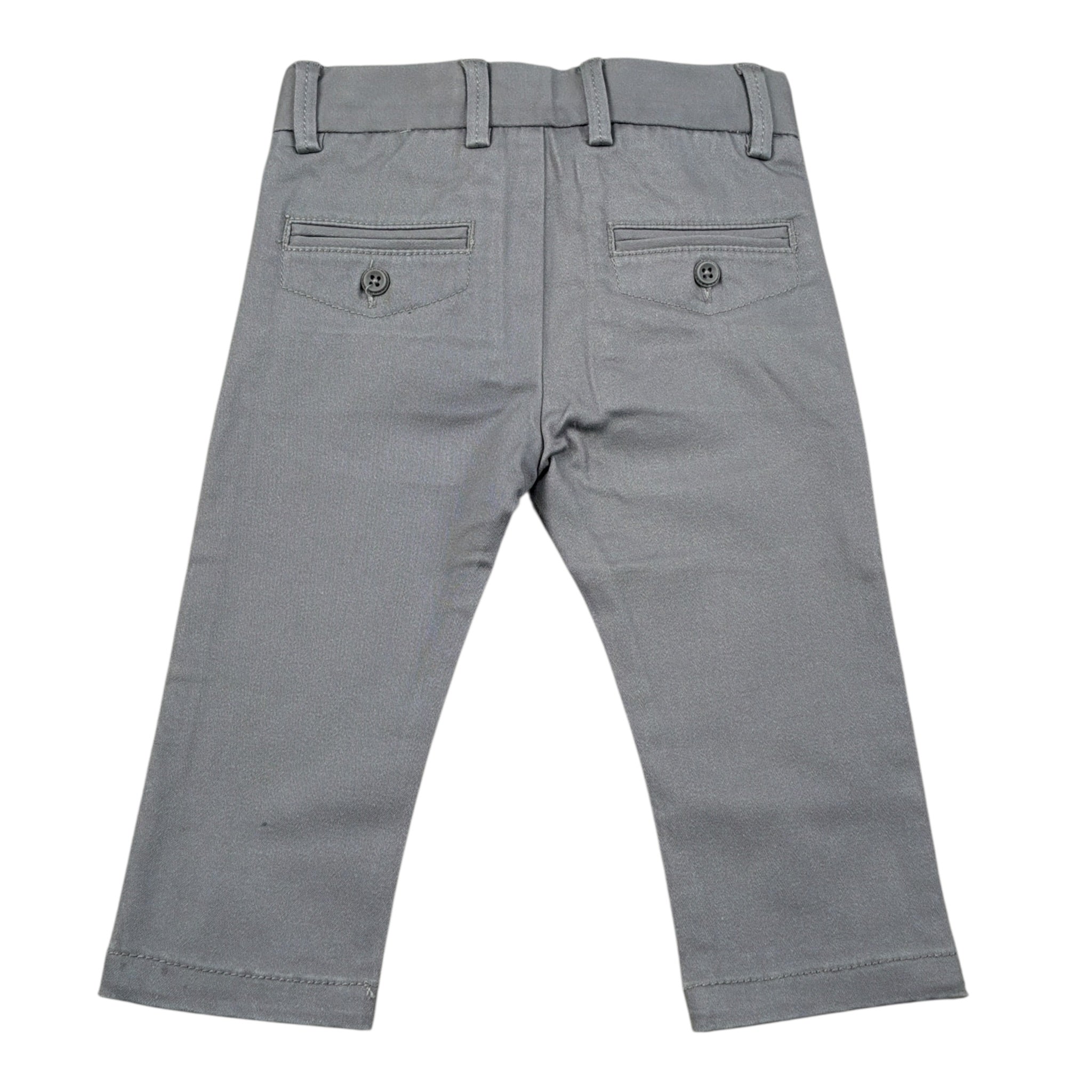 Boboli Pantalone tinta unita con Giorvita Regolabile Grigio per Neonato 711065 GRIGIO BOBOLI 