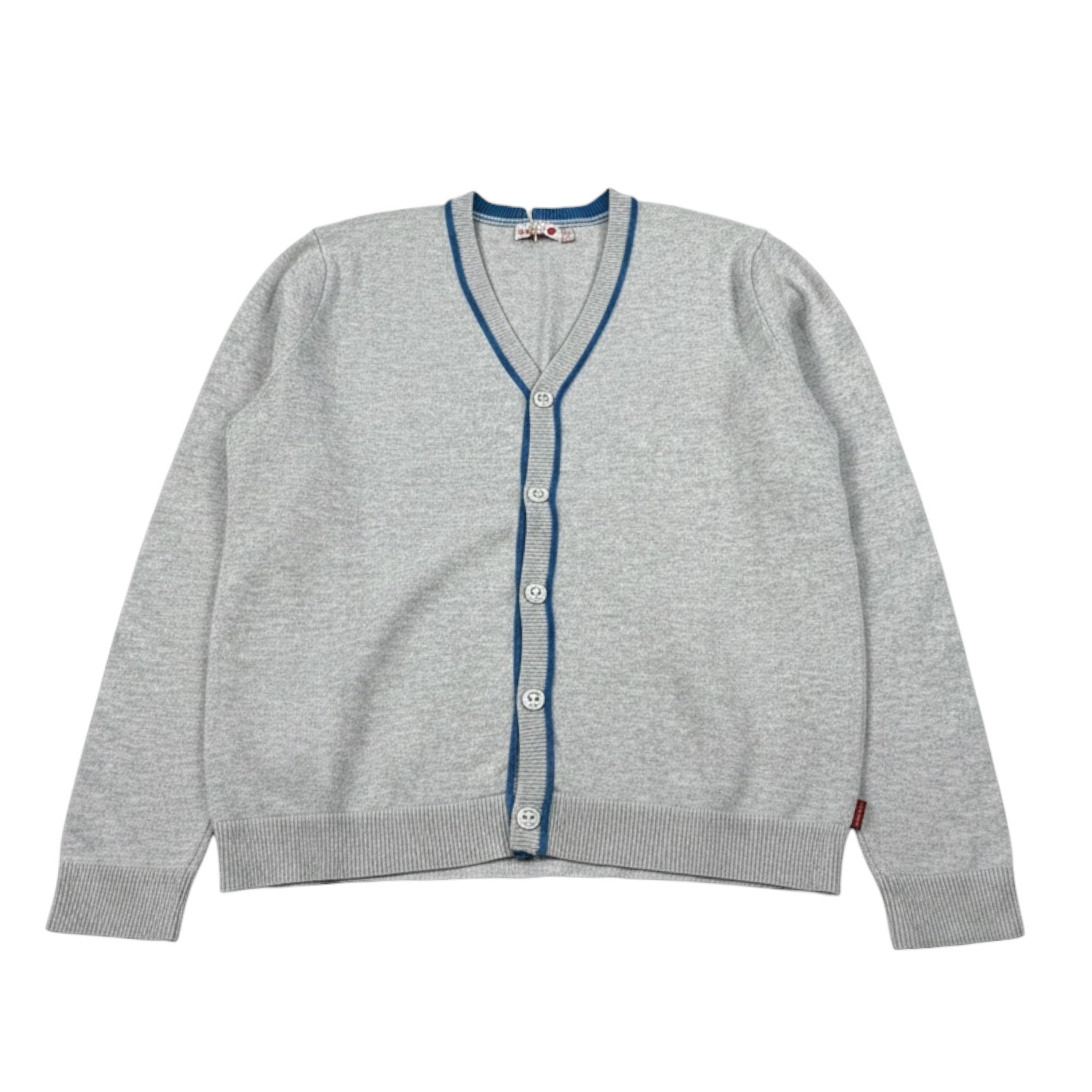 Boboli Cardigan tinta unita Grigio per Bambino 736264 GRIGIO BOBOLI 