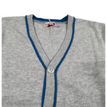 Boboli Cardigan tinta unita Grigio per Bambino 736264 GRIGIO BOBOLI 
