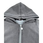 Boboli Felpa con Zip E Cappuccio tinta unita Grigio per Bambino FLPBB GRIGIO BOBOLI 
