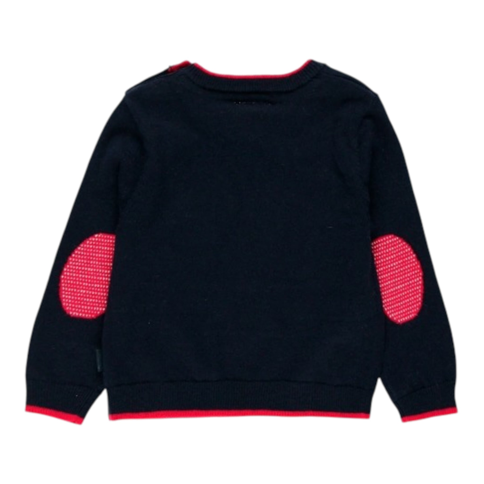 Boboli Maglia Girocollo tinta unita Blu per Neonato MGL BLU BOBOLI 