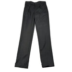 Boboli Pantalone tinta unita con Girovita Regolabile Nero per Bambino PNTLBBL NERO BOBOLI 