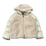 Bomboogie Giubbino tinta unita con Cappuccio Panna per Bambina GG8719 PANNA BOMBOOGIE 