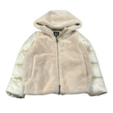 Bomboogie Giubbino tinta unita con Cappuccio Panna per Bambina GG8719 PANNA BOMBOOGIE 