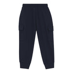 Boss Pantalone tinta unita con Elastico In Vita Blu per Bambino J52295X BLU BOSS 