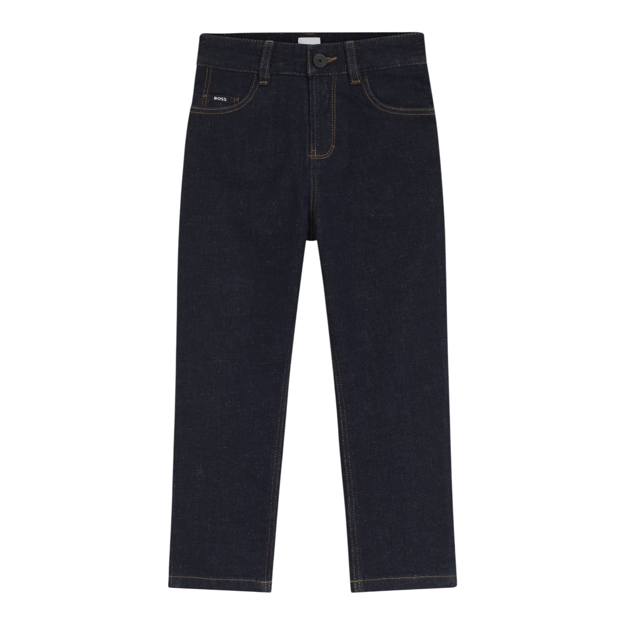 Boss Jeans tinta unita con Girovita Regolabile Blu per Bambino J52311 BLU BOSS 