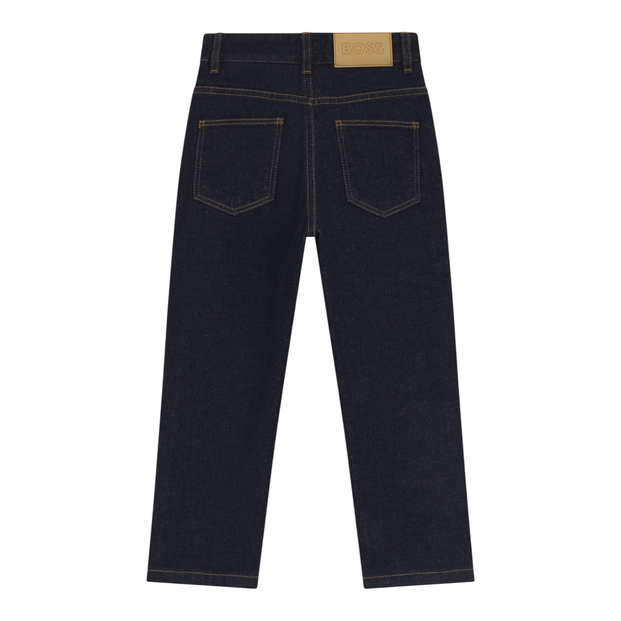 Boss Jeans tinta unita con Girovita Regolabile Blu per Bambino J52311 BLU BOSS 