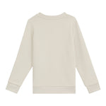Boss Felpa tinta unita con Stampa Beige per Bambino J52348 BEIGE BOSS 