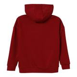 Boss Felpa tinta unita con Cappuccio Rosso per Bambino J52353 ROSSO BOSS 