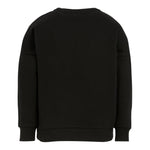 Boss Felpa Girocollo tinta unita con Stampa Nero per Bambino J52356 NERO BOSS 