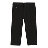 Boss Pantalone tinta unita con Girovita Regolabile Nero per Bambino J52440J NERO BOSS 