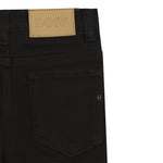 Boss Pantalone tinta unita con Girovita Regolabile Nero per Neonato J52440 NERO BOSS 