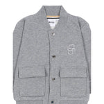 Boss Completo 2Pz Felpa-Pantalone Grigio per Bambino J52482 GRIGIO BOSS 